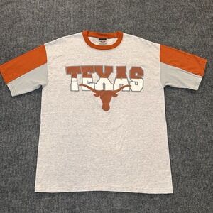 Vintage University of Texas Longhorns T-shirt Size‎ XL Red Oak Tag Made In USA